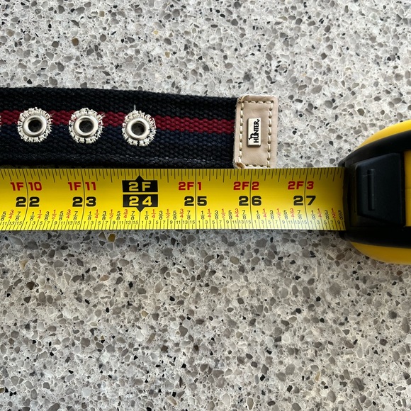 Beautiful Dog Collar Navy Blue and Burgundy - Picture 3 of 5